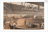 Coiling the cable in the large tanks at the works at Greenwich by R.M. Dudley