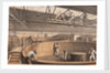 Coiling the cable in the large tanks at the works at Greenwich by R.M. Dudley
