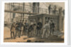 Searching for fault aboard the 'Great Eastern' after recovery of the cable from the bed of the Atlantic, 31 July 1865 by R. Dudley