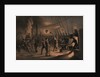 The forge on deck (of the 'Great Eastern') - night of August 9th preparing the iron plating for capstan by R. Dudley
