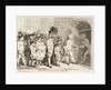 Election - Troops, bringing in their accounts to the Pay-Table (sailors voting for Lord Hood) by James Gillray