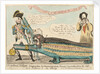 The Gallant Nelson bringing home two Uncommon fierce French Crocodiles from the Nile as a Present to the King by Isaac Cruikshank