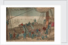 The Ceremony of Shaving as Performed on Young Sailors by George Cruikshank