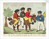 Sailors in a calm by George M. Woodward