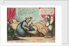 The Wooden Leg - or Careful Landlady by Thomas Rowlandson