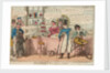 Dandies having a treat by Isaac Cruikshank