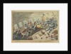 An Interesting scene on board an East Indiaman, showing the Effects of a heavy Lurch, after dinner by George Cruikshank