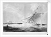 HM cutter 'Active' (1779) communicating with Admiral Duncan before the Battle of Camperdown, 11 October 1797 by Edward Duncan
