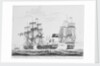 Capture of French frigate 'La Junon', 10 February 1817 by Pelley