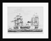Capture of French frigate 'La Junon', 10 February 1817 by Pelley