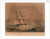 HM Brig 'Acorn', 16 guns, in chase of the piratical slaver 'Gabriel' by Nicholas Matthew Condy