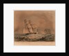 HM Brig 'Acorn', 16 guns, in chase of the piratical slaver 'Gabriel' by Nicholas Matthew Condy