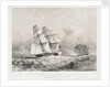 HM Brig 'Acorn', 16 guns, in chase of the piratical slaver 'Gabriel' by Nicolas Matthew Condy
