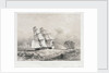 HM Brig 'Acorn', 16 guns, in chase of the piratical slaver 'Gabriel' by Nicolas Matthew Condy