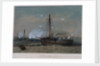 Mortar boats in action during the bombardment of Sweaborg, August 1855 by Dickinson Bros