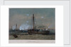 Mortar boats in action during the bombardment of Sweaborg, August 1855 by Dickinson Bros