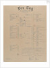 Diagram of the surrender of German fleet, 21 November 1918 by Samuel A. Brooks