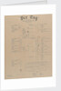 Diagram of the surrender of German fleet, 21 November 1918 by Samuel A. Brooks