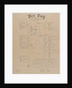 Diagram of the surrender of German fleet, 21 November 1918 by Samuel A. Brooks