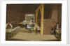 Woolwich Arsenal 1750: laboratory interior making charges by British School