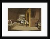 Woolwich Arsenal 1750: laboratory interior making charges by British School