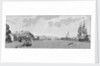 Mahon and the arsenal (with Spanish man-of-war on right) by unknown