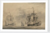 Dutch men of war by Willem van de Velde the Elder
