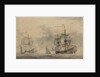 Dutch men of war by Willem van de Velde the Elder