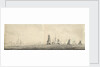 Dutch fleet by Willem van de Velde the Elder