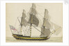 HMS 'Semiramis', built Deptford 1808 by unknown