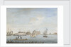 'No 4. Thetis Feby 1795 - Repairing at Gosport in Virginia by George Tobin