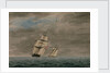 Andromache' chasing Yankee schooner by George Tobin