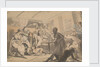 Stateroom of a Margate passage boat by Thomas Rowlandson