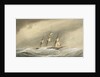 HMS 'Endymion' rounding the Horn in the first Flying Squadron, under Rear Admiral Geoffrey Phipps Hornby, 13 September 1870 by F. G. Innes Lillington