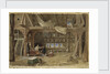 A sail maker's loft by William Roxby Beverley