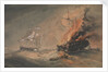 The 'Minnie Shiffer' rescuing 600 lives from the 'Connaught' in the Atlantic, 8 October 1860 by Oswald Walter Brierly