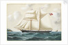 Spin Away of Fowey at sea by Reuben Chappell
