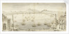 Mediterranean fortified city showing arcs of fire of defending batteries by Unknown