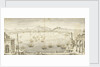 Mediterranean fortified city showing arcs of fire of defending batteries by Unknown