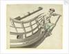 Figurehead of the 'Le San Culote' by French School