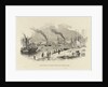 Steam boats at Adelaide Wharf, off London Bridge, including 'Kent' and 'Magnet' by unknown