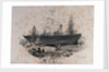A West India Steam Packet in dock by Prior