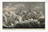The steam ship 'President' by Nathaniel Currier