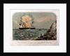 The explosion on board the steamship 'Great Eastern', off Hastings, on the 9 September 1859 by FW Farbrother