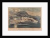 Terrific Collision, between the Steamboats Dean Richond and C. Vanderbilt near Rondout, on the Hudson River, Sept 19th 1867 by which the Dean Richmond was sunk, and several lives lost by Currier & Ives