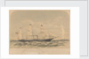 Lithograph of the Spanish vessel 'Mino' (1870) by J. McCahey