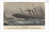 Sinking of the Steamship 'Oregon' by Currier & Ives