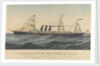 The Magnificent Steamship 'City of New York' of the Inman Line by Currier & Ives