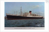 The New Zealand Shipping Company's MV 'Ruahine' 17850 tons by unknown