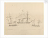 HM Yacht The Prince Regent and her ship's boat by Unknown